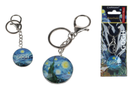 Keybag/key ring - V. van Gogh, starry night (Carmani)