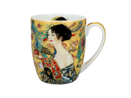 Camio mug - G. Klimt, Lady with a fan (CARMANI)