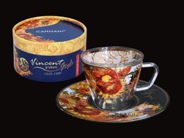 Espresso cup - V. van Gogh, Sunflowers (CARMANI)