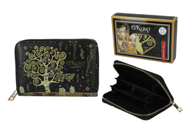 Zipper wallet - G. Klimt, Tree of Life (CARMANI)