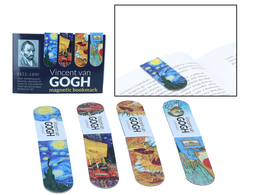 Set of 4 magnetic bookmarks - V. van Gogh (CARMANI)