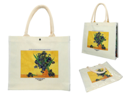 Linen bag - V.van Gogh, Irises (CARMANI)