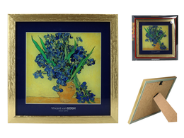 Glass Paintings - V. van Gogh, Irises (CARMANI)