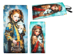 Glasses case/organizer bag - N. Bonilla, Clara and Mia's Cat Tales (CARMANI)