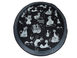 Round rug - Cats (CARMANI)