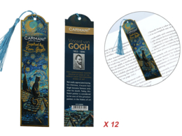 Set of 12 bookmarks - Inspired by the paintings of V. van Gogh (CARMANI)