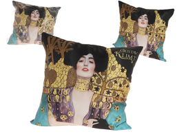 Pillow with filling/zip - G. Klimt, Judith (CARMANI)