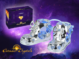Silver boys' shoes - Products with Carmani Crystals