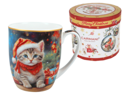 Christmas mug - Cat Christmas (CARMANI)