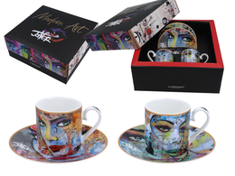 Set of 2 espresso cups - Loui Jover (CARMANI)