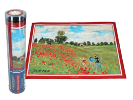 Table mat - C. Monet, Field of poppies (CARMANI)