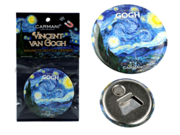 Magnetic bottle opener - V. van Gogh, Starry night (CARMANI)