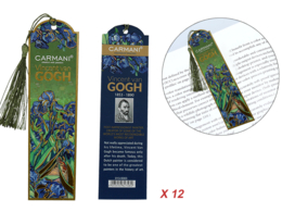 Set of 12 bookmarks - V. van Gogh, Irises (CARMANI)