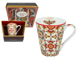 Mug - Moroccan pattern, Casablanca (CARMANI)