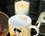Mug en boîte métallique - G. Klimt, Adela, fond crème (CARMANI)