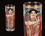 Vaso de vodka - G. Klimt. Medicina (CARMANI) + juego de 4 posavasos de corcho