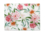Glass cutting board - Flowers (CARMANI)