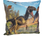 Pillow with filling/zip - Prehistoric world of dinosaurs (CARMANI)
