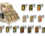 Set of 12 postcards - G. Klimt, Misses Lieser (CARMANI)