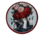 Round table pad - L. Lozano, Lady`s Floral Symphony (Carmani)