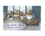 Set of 4 magnetic bookmarks - Houses in the embrace of winter (CARMANI)