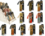 Set of 12 bookmarks - G. Klimt, Waiting (CARMANI)