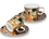 Kpl. 2 filiżanek espresso - G. Klimt, Pocałunek (CARMANI)