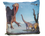 Pillow with filling/zip - Prehistoric world of dinosaurs (CARMANI)