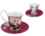 Tasse et soucoupe - L. Lozano, Symphonie Florale de la Dame (CARMANI)