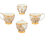 Cup Espresso Vanessa - G. Klimt, Tree of Life, White Background (Carmani)