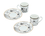 Set of 2 espresso cups - L. Da Vinci, the Vitruvian Man (CARMANI)