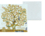 Glass coaster - G. Klimt, Tree of Life, white background (CARMANI)