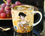 Mug en boîte métallique - G. Klimt, Adela, fond crème (CARMANI)