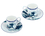 Juego de 2 tazas de espresso - Hokusai Katsushika, La gran ola de Kanagawa (CARMANI)