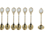 Set de 6 cucharaditas + 1 para azúcar - Ojos blancos (CARMANI)
