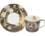 Cup and saucer - Inspired by the painting of A. Mucha (CARMANI)