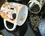 Mug dans une boîte métallique - G. Klimt, Le Baiser, fond crème (CARMANI)