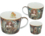 Cup and saucer - Inspired by the painting of A. Mucha (CARMANI)