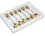 Set 6 teaspoons - baroque flowers (Carmani)