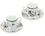 Set of 2 espresso cups - L. Da Vinci, the Vitruvian Man (CARMANI)