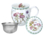 Barrel mug with lid - Wildflowers (CARMANI)